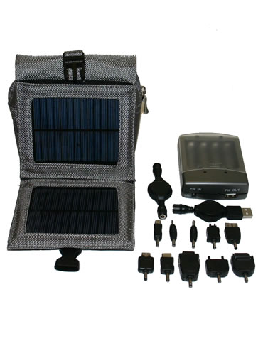 Complete Solar charger for mobile phone PACK