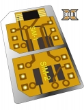 Dual SIM Card Simore Gold type 1, 2 SIM Cards in one Mobile Phone