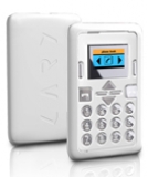 Credit card sized unlocked mobile phone 