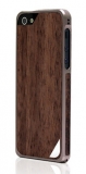 Bumper Patchworks Alloy X Wood Titanium, Coque de luxe pour iPhone 5