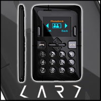 Mini credit card sized mobile / cell phone