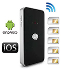 PowerBlue Box - Multi SIM Standby Adapter bluetooth for Android and iOS