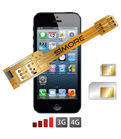 X-Twin 5 - Dual SIM Adapter for iPhone 5